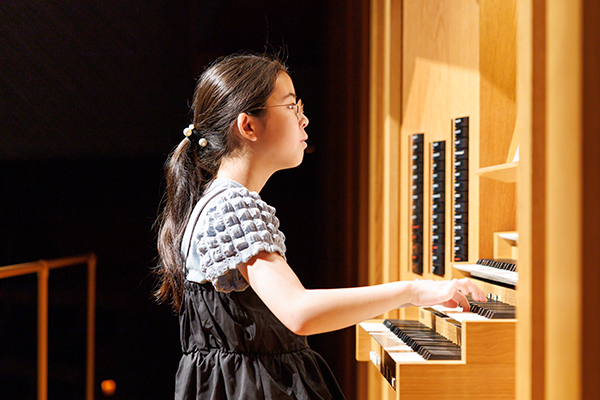 オルガン長期レッスン 昨年の様子2/2